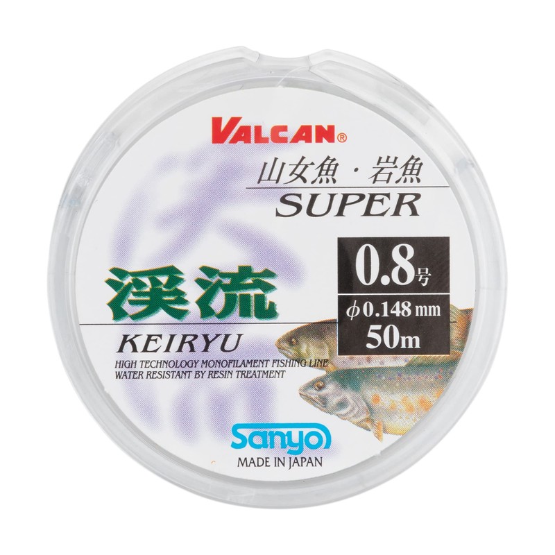 Sanyo Nylon Line Valcan Super Mountain streams yamame, charr 50 m