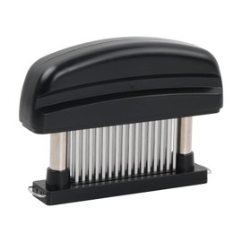 Meat tenderiser, meat tenderizer, meat tenderiser with 48 stainless steel needles, meat tenderiser made of 100% stainless steel, meat tenderiser with ultra-sharp blades, for steak, beef, pork