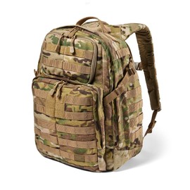 5.11 Tactical Backpack, RUSH 24 2.0 Military Survival Molle Back Pack with Laptop Compartment, 37L, Multicam, Style 56564ABR