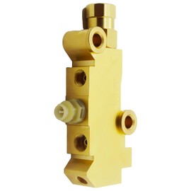 Válvula de distribución de frenos PV4 Disco/Frenos de disco, freno de disco delantero trasero de disco Lezhey 172-1361 Válvula de distribución de sistema de freno de disco universal de latón