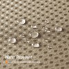 Gibelle Extra Long Shower Curtain 72 x 84, Tall Waffle