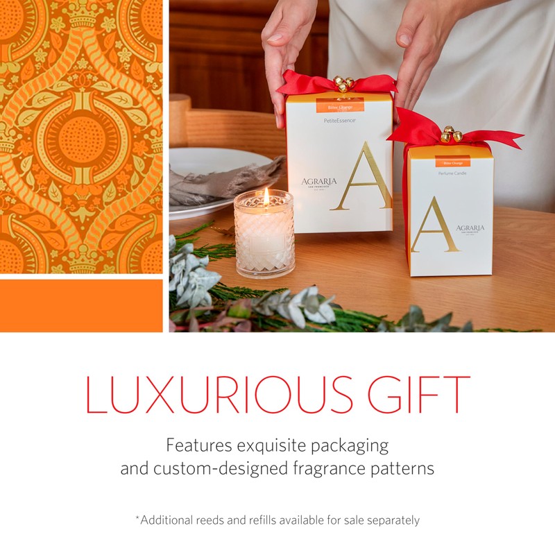 AGRARIA AirEssence & PetiteEssence Flower and Reed Diffuser Set, Luxury
