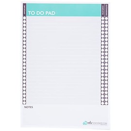 Monster Stationery - A4 to Do Pad/Daily Schedule Planner/Desk Pad - 60 Sheets - 80gsm - Made in UK