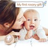 TBTFW My First Rosary, Baby Rosary Baptism Keepsake Box, Baby