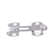 2PCS Stainless Steel Gate Latches Lock Sliding Door Window Cabinet