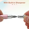 PATIKIL 2pcs Mechanical Pencil 5.6mm, Lead Pencils Mechanical Holder Large