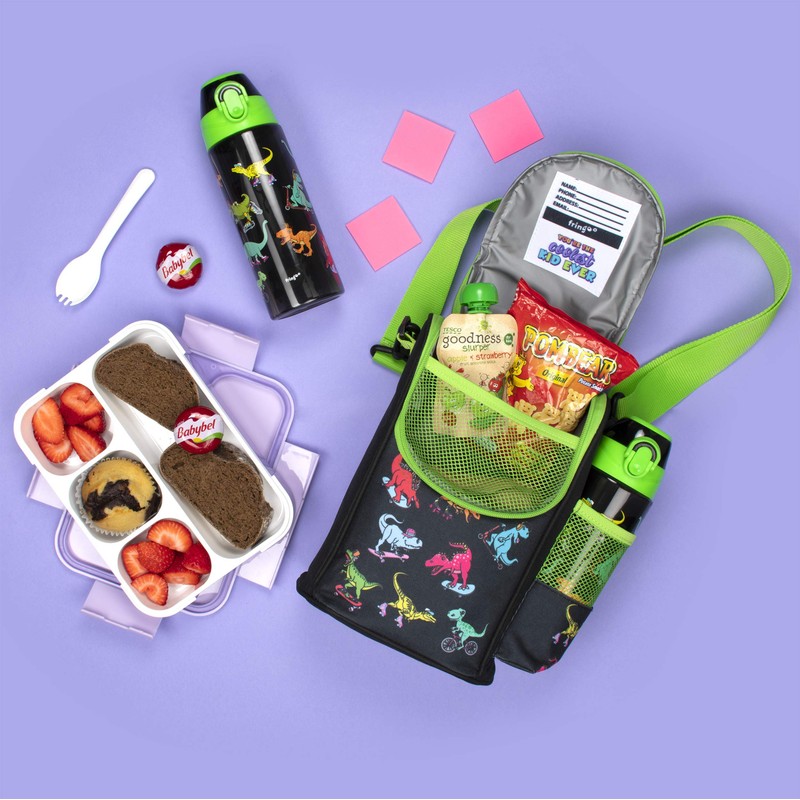 Fringoo - Large Capacity Kids Strap Lunch Bag | Small