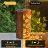Deco&Dot Solar Lanterns Outdoor, Waterproof Hanging Solar Lantern Garden Decor,