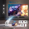 Mini Projector 4K support with Dual-Band WIFI6 5G Wireless 5.4