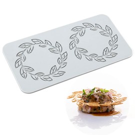 TUKE - Moldes de encaje para decoración de pasteles, moldes de silicona de hojas 3D para hornear moldes de gomitas de arcilla, moldes de fondant, tapetes de encaje, diseño de abeja de panal de abeja