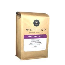 West End Coffee Roasters, Espresso Prisca, Medium Roast, Whole Bean, Ethiocally Sourced (12oz/340g)