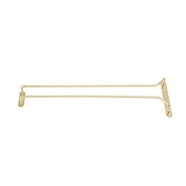 Winco Brass Plated Wire Glass Hanger, 16-Inch, Medium
