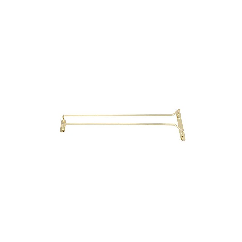 Winco Brass Plated Wire Glass Hanger, 16-Inch, Medium