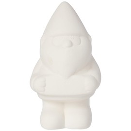 Baker Ross AF428 Customisable Ceramic Garden Gnomes— Creative Art and Craft Supplies for Kids to Make, Personalise and Decorate (Pack of 4)