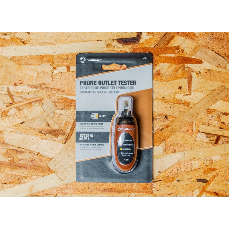Southwire TESTER, P700 PHONE OUTLET TESTER