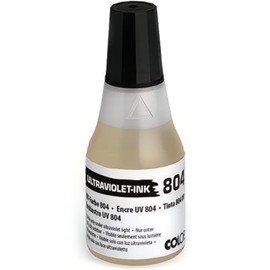 Tinta Ultravioleta para sellos 25 ml.