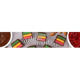 Original Cakebites Classic Italian Rainbow 12 Individual Grab & Go Packs 2oz Each 24oz