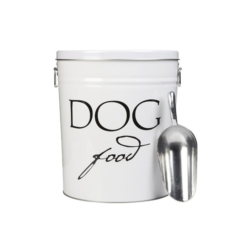 Harry Barker Pet Food Storage Collection, Classic White Food Storage