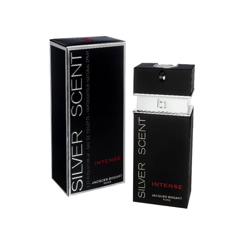 Jacques Bogart Silver Scent Intense Men Eau De Toilette Spray,