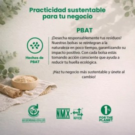 Bolsa P Basura We Care Biodegradables Chicas 45x43 - 80 Pzs                                                                                           