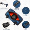 OBOVA Bike Handlebar Bag 3.3L 8-Pocket Waterproof Handlebar Bags for
