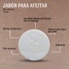 MEL BROS CO. Jabón para Afeitar Sin Aroma Fácil Afeitado