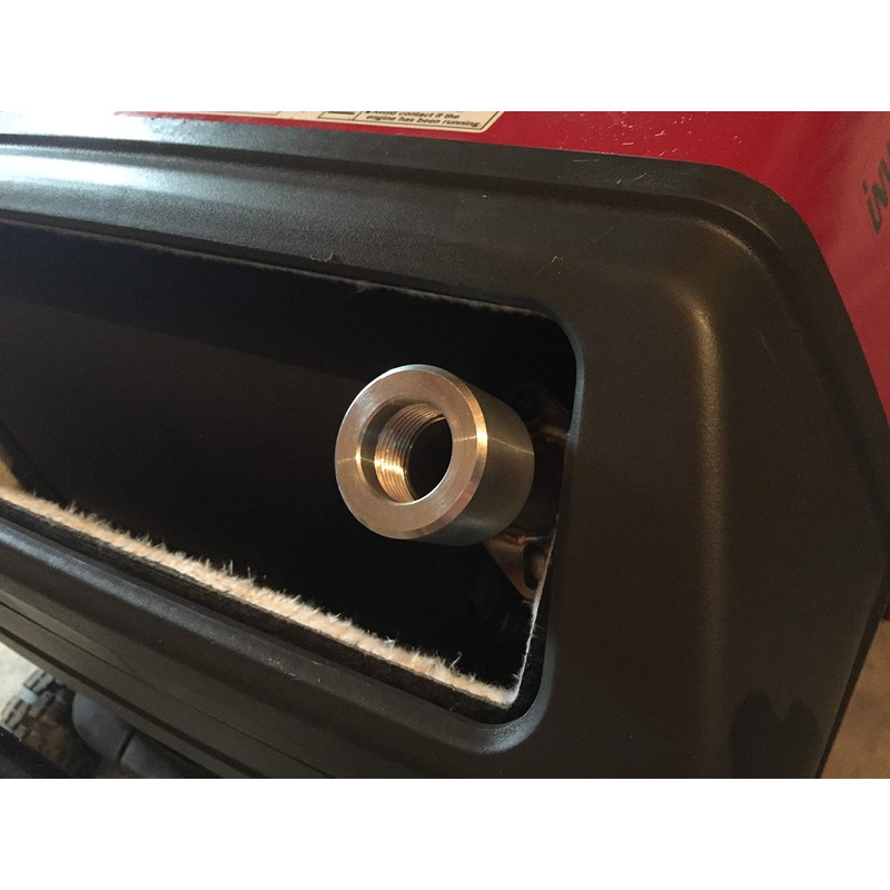 GenExhaust Compatible with Honda EU3000iS Generator 1-1/2" Silicone Exhaust Extension