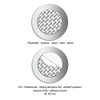 OFFORM Stainless Steel Door Sign "Shower / Bathroom" Ø 75