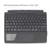 Notebook Bluetooth Wireless Keyboard Ultra Slim Portable with Touchpad Colorful