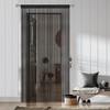 VICTORIA M Leonora String Curtain 100 x 245 cm, Black
