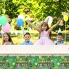 deenor 2Pcs Plants Zombies Tablecloth Disposable Tablecover Birthday Party Supplies