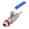 DERNORD 2 Packs 1/2 Inch Weldless Ball Valve Stainless Steel