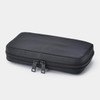 MUJI 02869175 Nylon Book Shaped Pouch, Black, Approx. 4.7 x