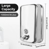 Heavy Duty Soap Dispenser Wall Mount Stainless Steel Soap Dispenser