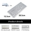 Alovexiong Spanish Computer Keyboard for Elderly, Bluetooth Keyboard Wireless Keyboard