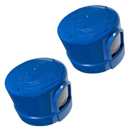 Proshopping AC 120V-277V Photoelectric Switch for Outdoor Lights, Dusk to Dawn Auto Post Eye Photocell Switch, Replacement Twist Lock Photocell Sensor for LED Barn Light - 2PCS