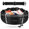 Running Belt, Ultra Slim Money Belt Running Bag, Lightweight Fanny