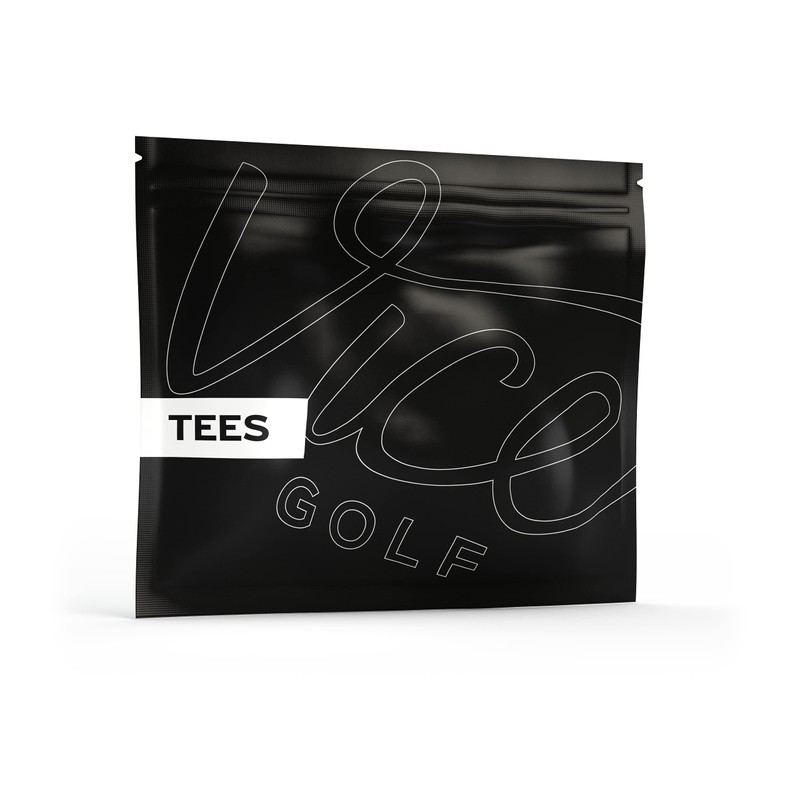 Vice Golf Tees | Neon Red | 60 Driver Tees