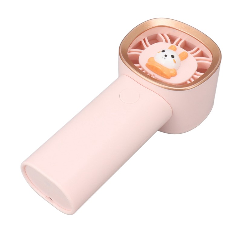 Hand Fan 3 Gear Adjustable USB Charging Cute Mini Handheld