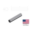 6061 Hex USA Aluminum Solid Bar - 1/2" Extruded Lathe