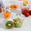 Qoexio 100pcs Plastic Cups Plastic Cups Western Food Ice Cream
