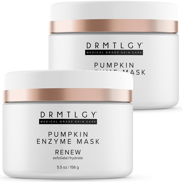 DRMTLGY DRMTLGY Pumpkin Enzyme Face Mask with Jojoba Beads. Gentle