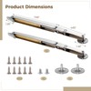 250N Heavy Duty Soft Close Lid Supports Hinge, Chest Hinges