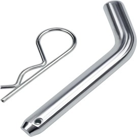 XIANZHAO Trailer Hitch Pin & Clip with Grooved Head, 5/8-Inch Diameter, Fits 2 or 2-1/2-Inch Receiver
