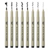 Mr. Pen- Drawing Pens for Artists, 8 Pack, Black Multiliner,