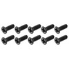 METALLIXITY 150pcs M2 x 6mm Flat Head Screws Carbon Steel