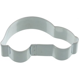 KitchenCraft KC3522 Car Cookie Cutter, Stainless Steel, 9 x 5.5 x 2.5 cm, Silver