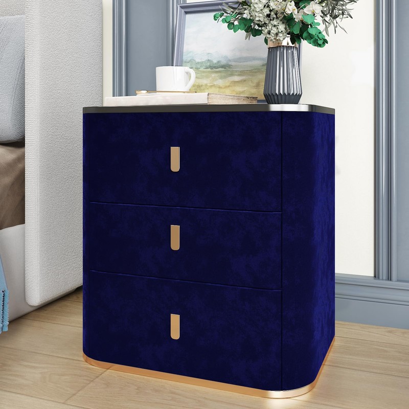 Wallderful Drawer Liner Velvet Fabric Blue Velvet Wallpaper Velvet Flocking