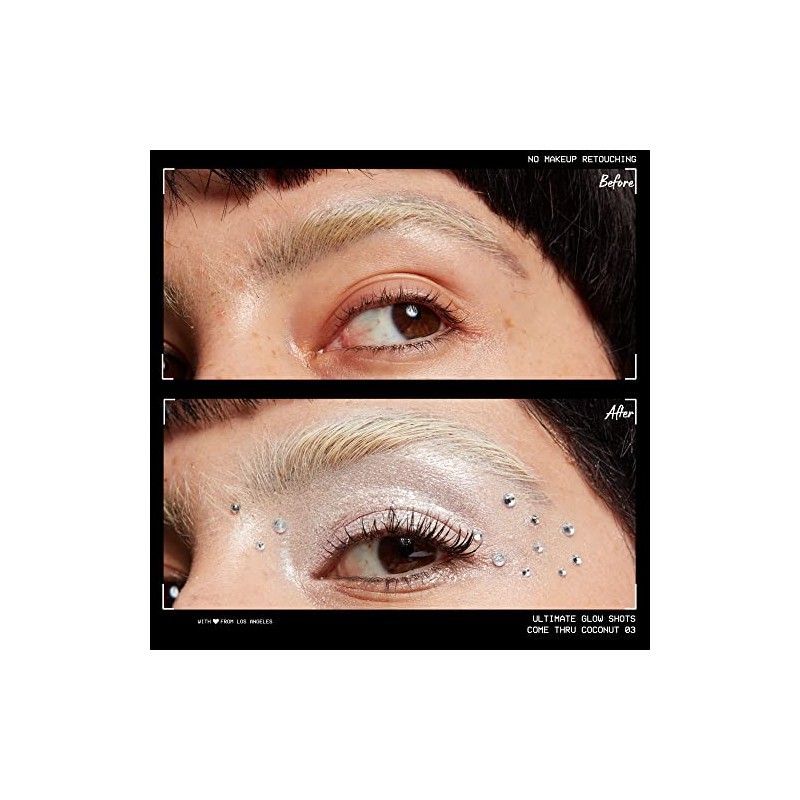 NYX Professional Makeup, Glow Shots, Sombra de ojos liquida, Come