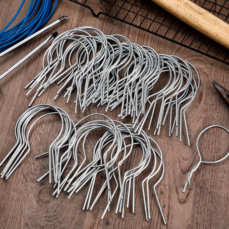 Otoolling 200 Pack, 2 1/2" (2 3/8" Od) Twist Fence